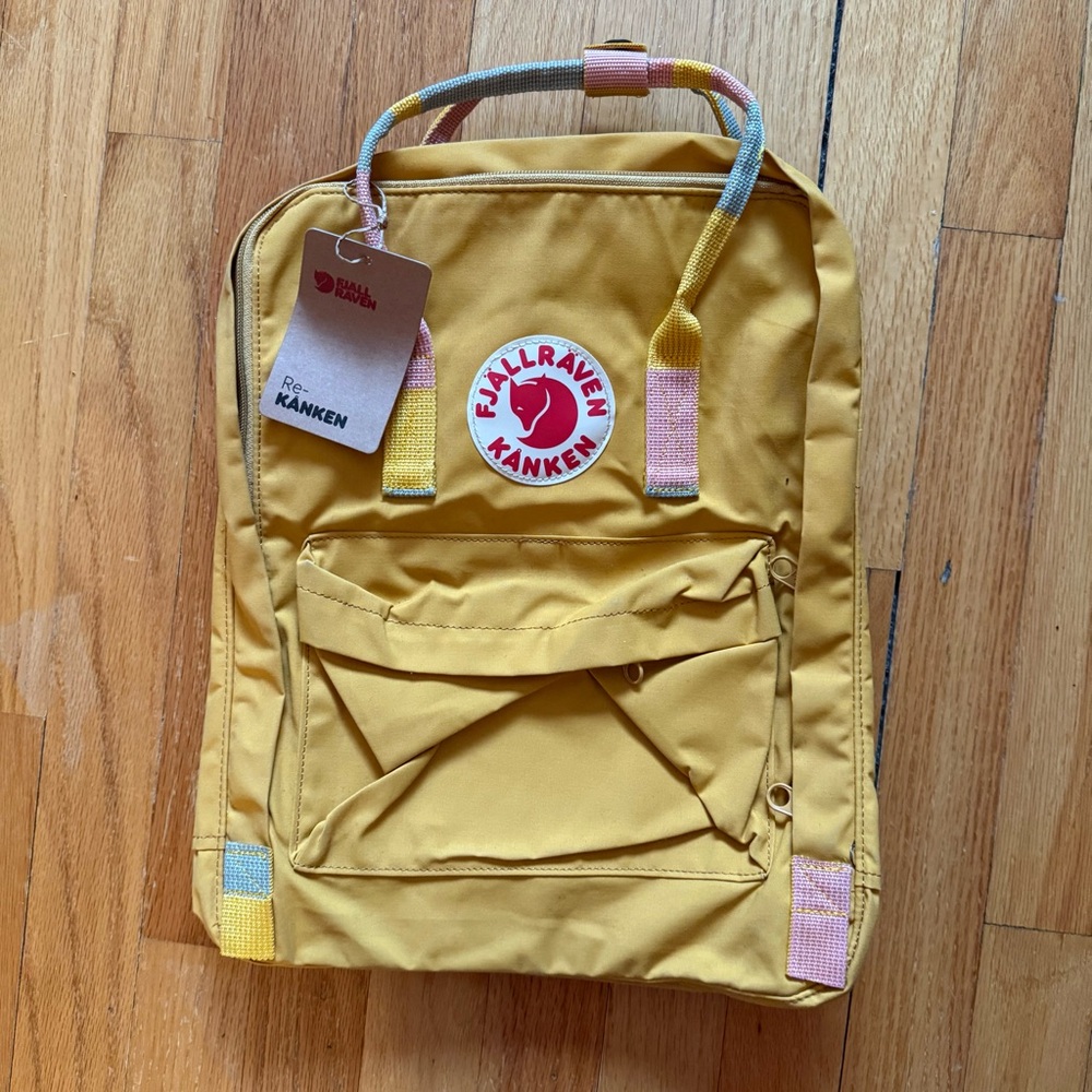 Fjällräven Kånken Yellow Backpack